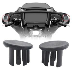 할리 CVO 스트리트 글라이드 FLHXSE  이후용 바이크 오토바이 부품 S 플라스틱 페어링 미러 홀 플매트 카펫