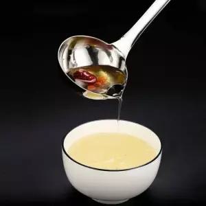 스테인리스 오일 국자 주방용 기름 제거 도구