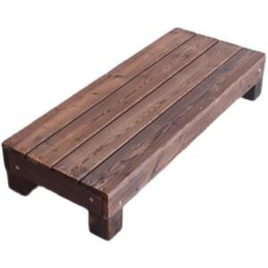 나무 발판 방부목 방수 80x25x15cm 침실 원목 50x30x18 참고 문턱 우드