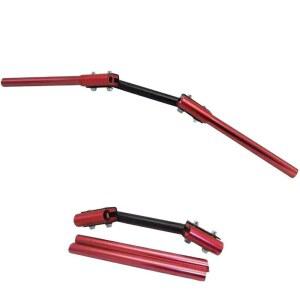 오토바이 멀티바 핸들바 크로스바 조정 오프로드 자전거 핸들바와 ATV CNC 그립 가로바 튜닝 범용 호환 밸런스 가능한 알루미늄