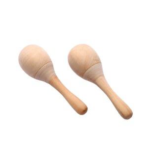 ULTNICE 미니 나무 마라카스 Shown 12 성인용 페이버즈 10개