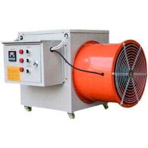 산업용 온풍기 열풍기 작업용 모델 자동 산업용열풍기 15m튜브 난방 20KW 라인