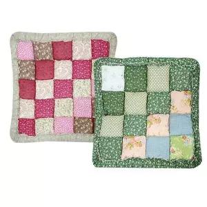 [골드스마일]플라워 미끄럼방지 방석 사무실 겨울방석 의자패드 의자방석쿠션