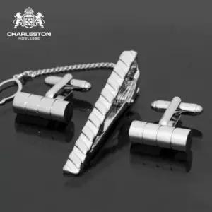 찰스턴 커프스버튼 커넥타이핀 세트 셔츠 cufflinks W822817
