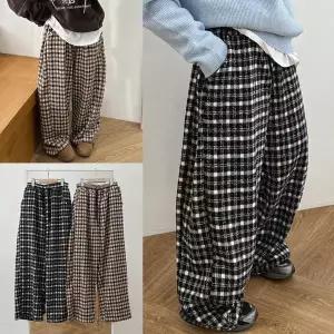 [시드마켓]체크턱와이드롱팬츠 601V983S 빅사이즈 여성 (44879718)
