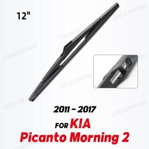 와이퍼 12 KIA Picanto MK2 Hatchback 용 후방 블레이드 2011 앞 유리 윈드 스크린 뒷 창
