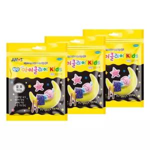 아모스 아이클레이 KIDS 80g 파우치 검정 3개