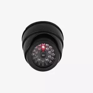 [콩심팥심]모형 돔형 카메라 LED 조명 감시용 CCTV 장식용