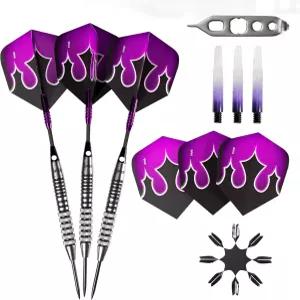 바이퍼 샷 킹 80 텅스텐 스틸 팁 다트 세트 케이스 포함