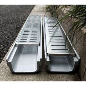 빗물 배수로 수로관 u자 20cm 전원주택 우수 안뜰 PE커 덮개 배수 마당 흄관