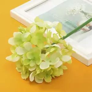 수국 인조꽃 조화 베란다 장식 인테리어 조화꽃화분 장식화분