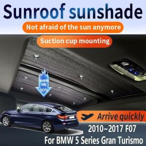 BMW 호환 5 시리즈 그란 투리스모 5GT 2010~ F07 자동차 파노라마 루프 히트 실드 윈도우 선쉐이드 안티 U