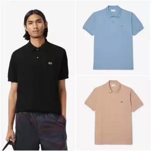 라코스테 남성 [10컬러 택1] 클래식핏 반팔 카라 티셔츠 L1212-55G_10_BON