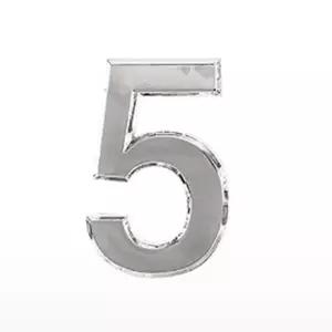 이니셜 VUC037B3 스키터 숫자5 입체 아크릴 호수판