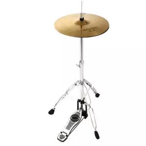 심벌즈 스탠드 드럼 14인치 페달 골드 경사형 하이햇 연습용