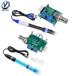 액체 PH 값 감지 레귤레이터 센서 모듈 모니터링 제어 보드 미터 테스터, BNC 0-14 전극 프로브 컨트롤러