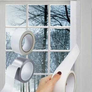 1개 20mX5cm 방풍 창문 밀봉 테이프 자가 접착식 이음새 스트립 강력 방진 방수 도어 웨더