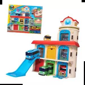 키즈토이카 미니 자동차 미끄럼틀 놀이 주차장 장난감 유아 완구