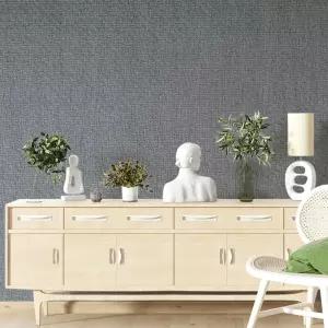 실크벽지 50cmX2.5m 로제 차콜 셀프 도배 원룸벽지