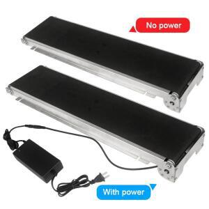 스테인리스 스틸 미니 컨베이어 PU 벨트 자판기, DC 트랙 화물 레인 자동 460mm, 552mm, 600mm