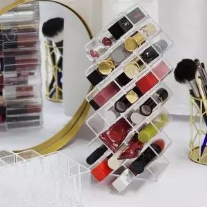 타워형 립스틱 보관함 28구 화장품보관 화장품정리 립
