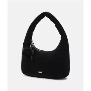 데상트 우먼스 글로시 패디드 호보백 블랙 SQ422SBGO1 SQ422SBGO1_BLK0 280506