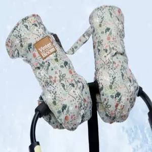 유모차 장갑 손잡이 핸드머프 워머 방한커버 양손 벙어리 장갑