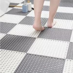 고품질 논슬립 다목적 물빠짐 매트 10P 주방 수조 방수 바닥 보호 (WFKG2UF)