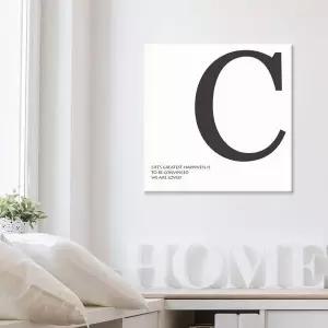 ( STT679B0 출고옵션 - 25X40cm ) 포인트 캔버스액자 던 타이