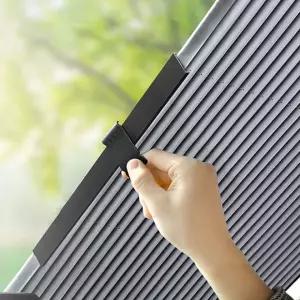 신상품 햇빛가리개 추천 차광 알루미늄 앞유리 65Cm 승용차 그늘 차양막 차량용 UV차단