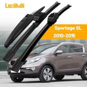 KIA Sportage SL 2010-2015 1set 전면 및 후면 앞 유리 와이퍼 블레이드 2011 액세서리