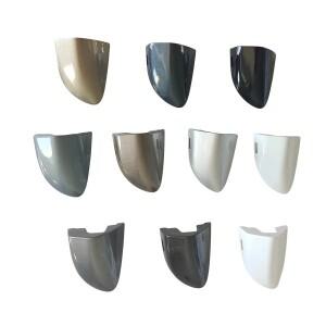 LHD 왼쪽 오른쪽 앞문 잠금 실린더 핸들 커버 VW Passat B6 B7 R36 2006-2011 CC R-Line 3C 0837879