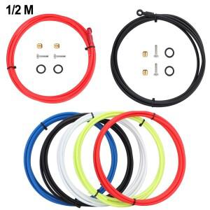 MTB 유압 튜브 오일 브레이크 나일론 호스 세트 사이클링 자전거 부품 1m/2m