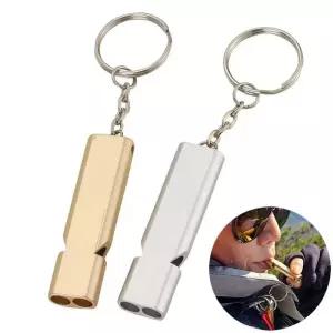 [룽스]호신용 호루라기 키링 비너 카라비너 휘슬