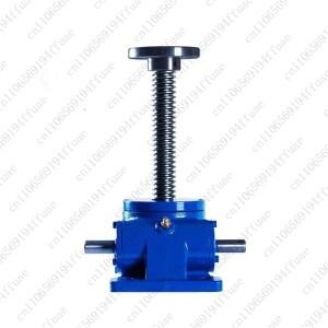 나선형 리프트 변속기 기어박스 감속기 수동 나사 주스틸 웜 기어 랙 잭