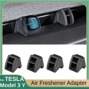 차량 안경클립 Tesla Model 3 2017-2025 Y Juniper 에어 벤트 용으로 설계된 자동차 공기 청정기 어댑터 포
