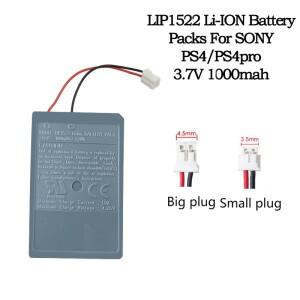 PS4 Pro 컨트롤러 배터리 (소니 호환호환 슬림 LIP1522 듀얼쇼크 4 V1 V2 무선 플레이스테이션 게임패드 4
