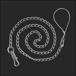 국산 체인개줄 철판고리 개목줄 리드줄 대형견 애견줄