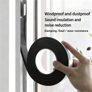 폼창문 밀폐 스트립 기밀 테이프 고탄성 씰 자가 접착 방음 방풍 단열