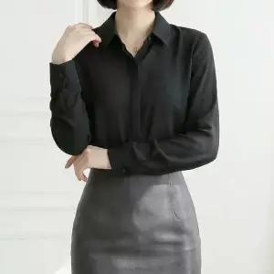 여성 셔츠 블라우스 긴팔 면접 링클프리 정장셔츠 10컬러