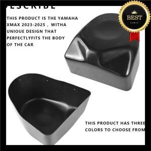 부품은 야마하 XMAX 2023 적합합니다. 수납함 공간 박스 잠금 가능 블랙 3D 액세서리 오토바이 내부용