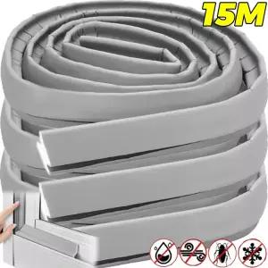 호환  Z자형 창문 밀폐 스트립 세트 슬라이딩 도어 하단 방풍 방진 밀폐 스트립 방충 방음 폼 충전