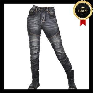 오토바이 청바지 여성용 높은 탄성 라이딩 보호 레이싱