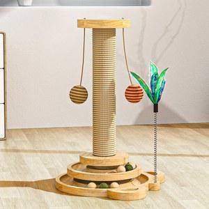 놀이기구 8 놀이 스크래퍼 직각 자동 스틱 고양이 턴테이블 발톱갈기