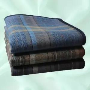 큰손수건 단체선물 등산 휴대용 체크 선물용 손수건 면수건 손면수건 남자손수건 스카프