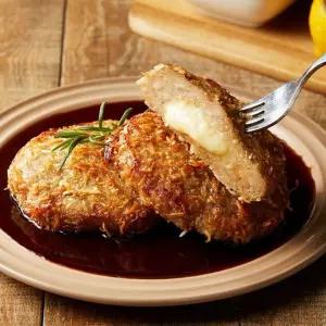 VDG 코코넛치즈 함박스테이크 200gx3냉동식품 간평조리 업소용 용요리 간편 맛있는