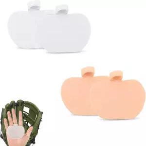 야구 소프트볼 선수를 위한 Cbhoktyue 4 PCS 핸드 가드 패드 프로 팜 엄지 포수 글러브 쇼크 스톱