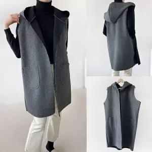 [아이우먼]위쉬몰 BS 모노빅후드포켓롱조끼 V869H601 빅사이즈_P415423948