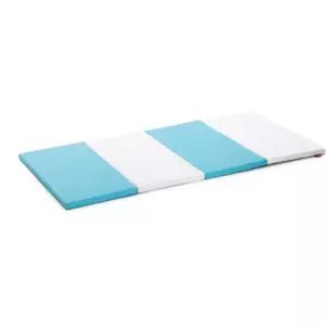 놀이방 방염 체육매트 200x100x4cm 스카이 4단 접이매트 중 늘봄학교 보육원 복지센터