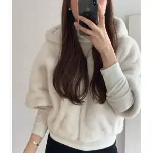 [하프클럽/제이0]후드 퍼 밍크 조끼 베스트